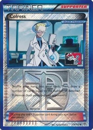 Colress - 118/135 (League Promo) - League & Championship Cards Reverse Holofoil