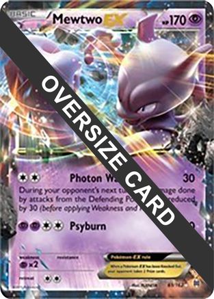 Mewtwo EX - 61/162 - Jumbo Cards Holofoil