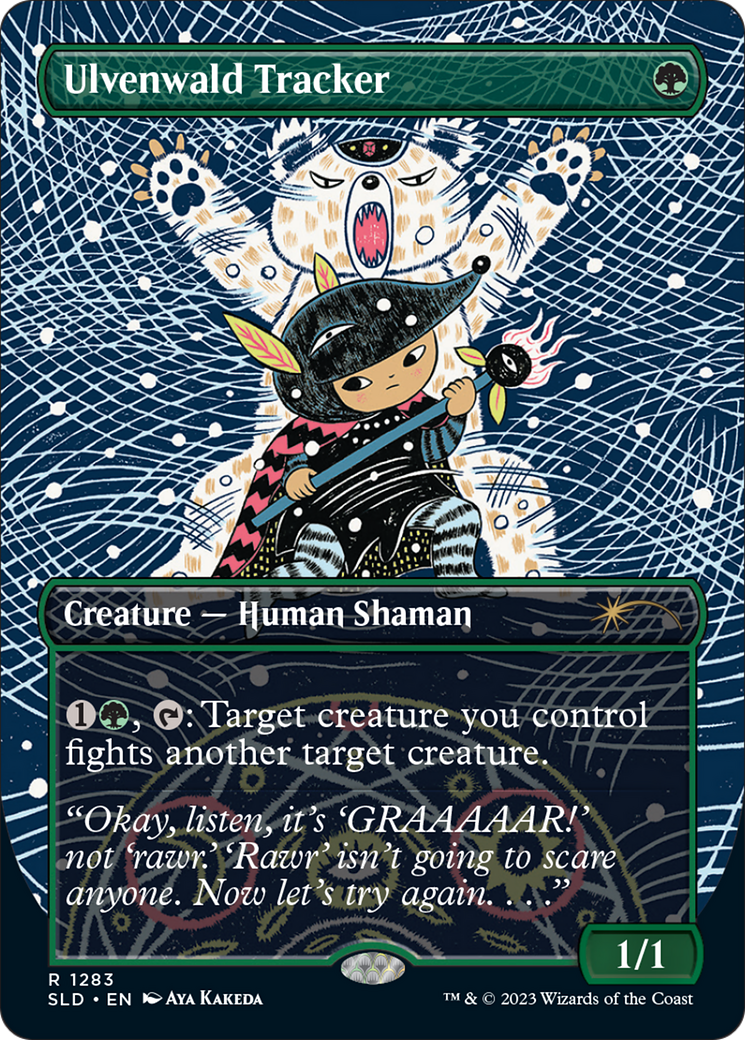 Ulvenwald Tracker (SLD-1283) - Secret Lair Drop (Borderless) Foil