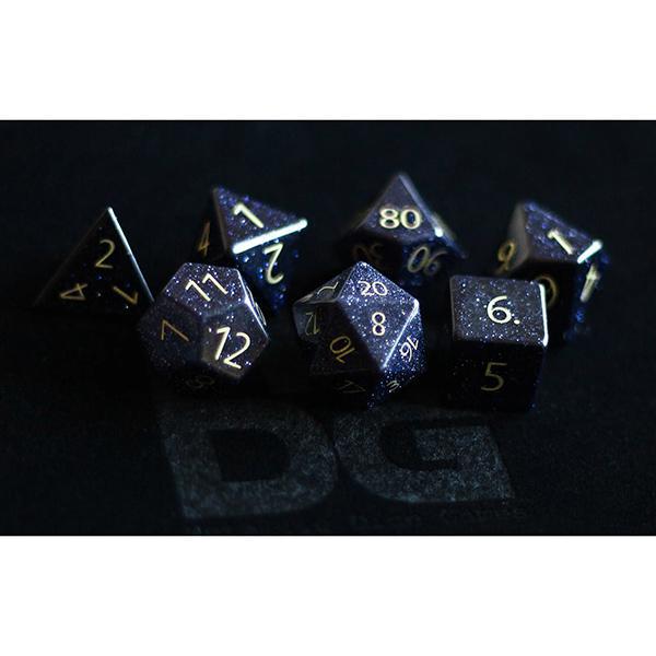 7-Die Set 16mm Mystic Mines Stone: Blue Sandstone