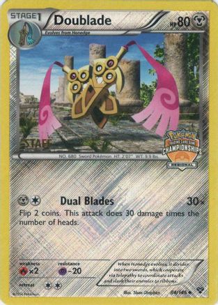 Doublade - 84/146 (Regional Championships) [Staff] - League & Championship Cards Reverse Holofoil
