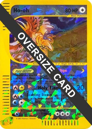 Ho-oh - 11/12 (Box Topper) - Jumbo Cards Reverse Holofoil