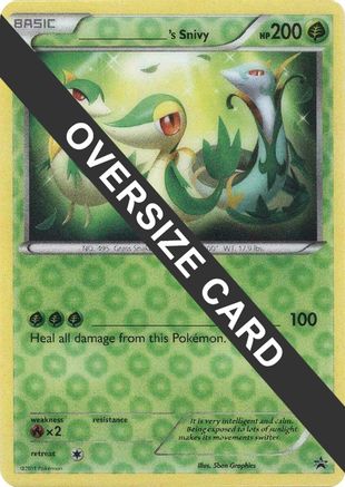 ______'s Snivy - Jumbo Cards Reverse Holofoil