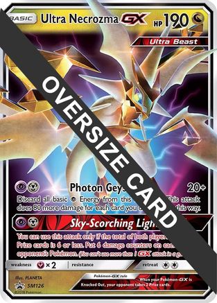 Ultra Necrozma GX - SM126 - Jumbo Cards Holofoil