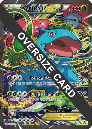 Venusaur EX - XY123 - Jumbo Cards Holofoil