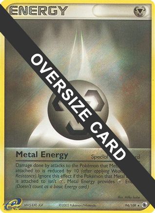 Metal Energy - 94/109 (EX Ruby & Sapphire) - Jumbo Cards Holofoil
