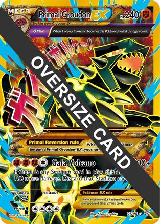Primal Groudon EX - 97/98 - Jumbo Cards Holofoil