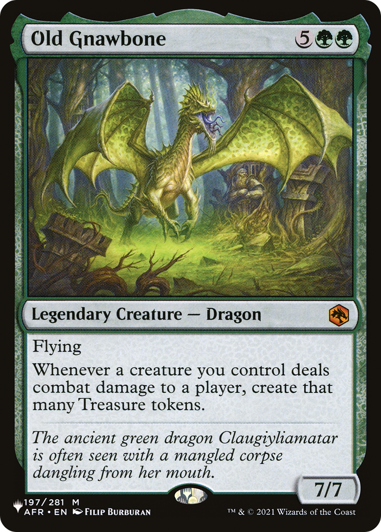 Old Gnawbone (LIST-197/281) - The List