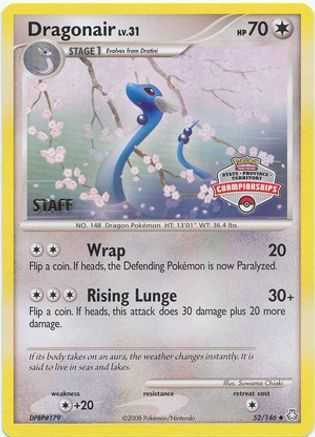 Dragonair - 52/146 (State Championships) [Staff] - League & Championship Cards