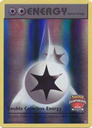 Double Colorless Energy - 90/108 (Oceania Championships) - League & Championship Cards Reverse Holofoil