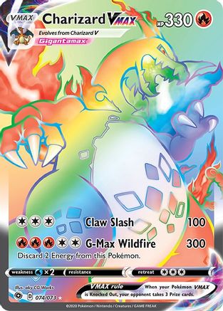 Charizard VMAX (Secret) 74/73 - Champions Path Holofoil
