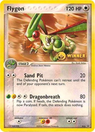 Flygon - 025 (e-League) [Winner] - Nintendo Promos
