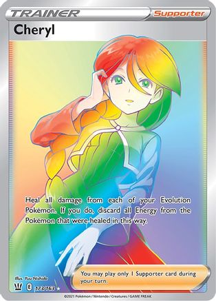 Cheryl (Secret)/163 - SWSH05 Battle Styles Holofoil