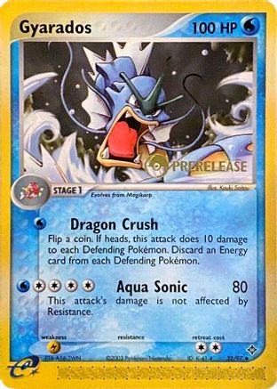 Gyarados - 32/97 (Prerelease) - Nintendo Promos