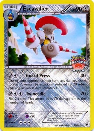 Escavalier - 80/101 (Championship Series) - League & Championship Cards Reverse Holofoil