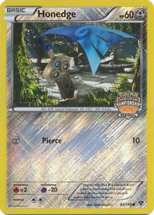 Honedge 83/146 (Regional Championships) [Staff] - League & Championship Cards Reverse Holofoil