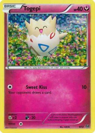 Togepi - 9/12/12 - McDonalds Promos 2016 Holofoil