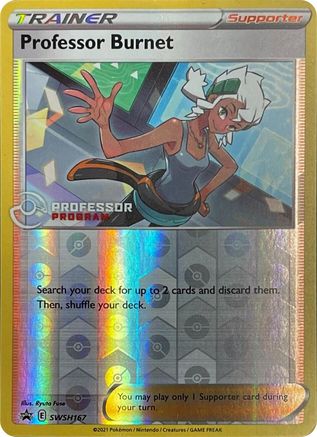 Professor Burnet - SWSH167 (2021) - Professor Program Promos Reverse Holofoil