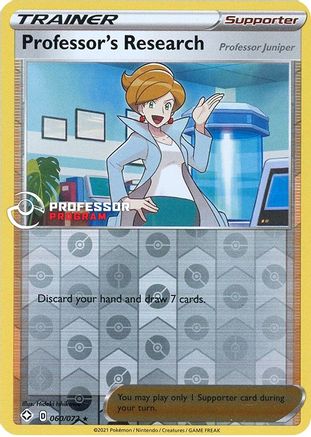 Professor's Research - 060/072 (2021) - Professor Program Promos Reverse Holofoil