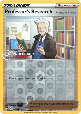 Professor's Research - 147/172 (2021) - Professor Program Promos Reverse Holofoil