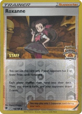 Roxanne - 150/189 (Regional Championships) [Staff] - League & Championship Cards Reverse Holofoil