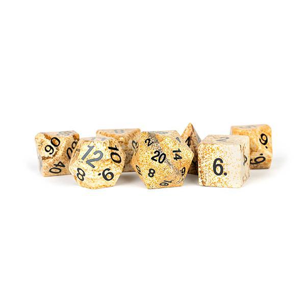 7-Die Set 16mm Mystic Mines Stone: Picture Jasper