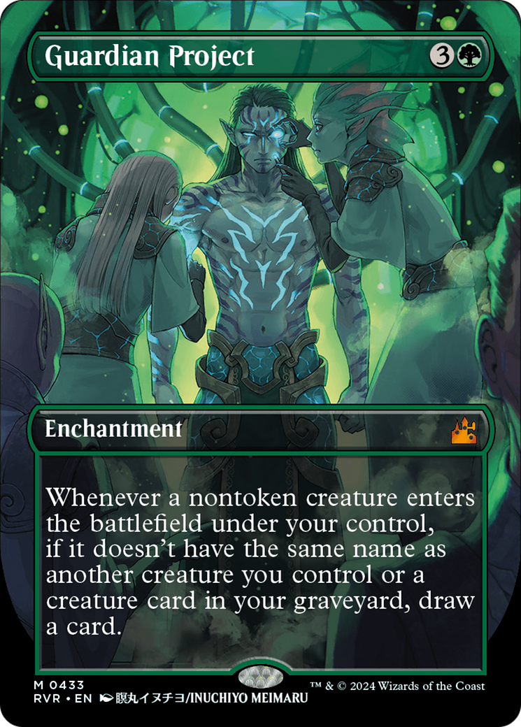Guardian Project (Anime Borderless) (RVR-433) - Ravnica Remastered (Borderless)