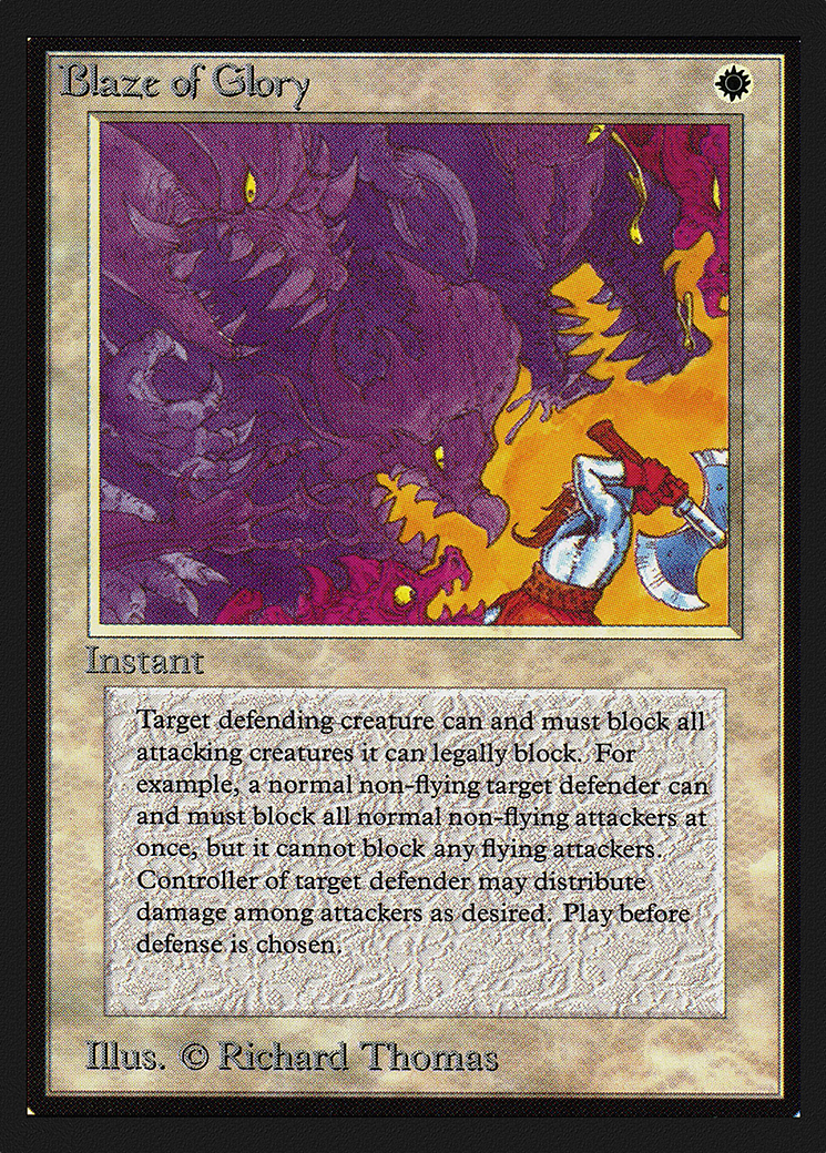 Blaze of Glory (IE) (IED-) - Intl. Collectors' Edition