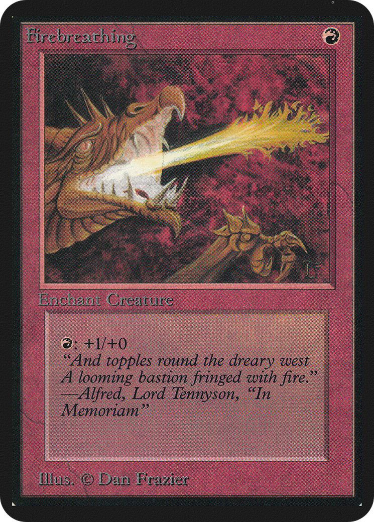 Firebreathing (LEA-) - Limited Edition Alpha