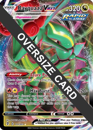 Rayquaza VMAX - 111/203 - Jumbo Cards Holofoil