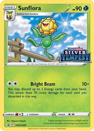 Sunflora - SWSH269 (Prerelease) [STAFF] - SWSH Sword & Shield Promo Cards Holofoil