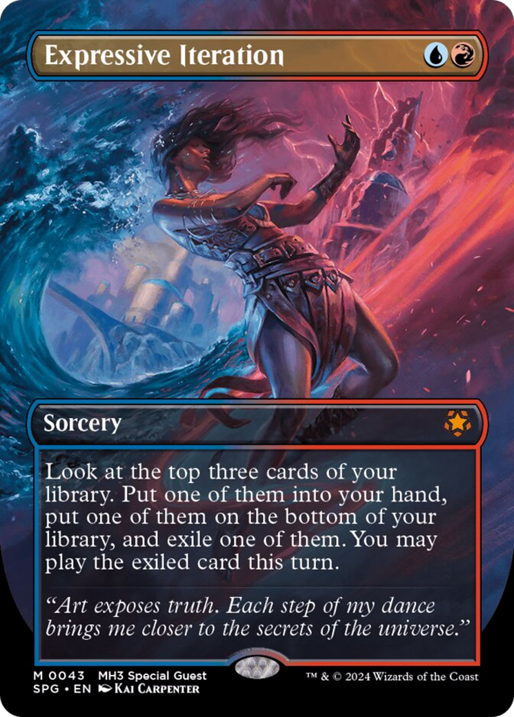 Expressive Iteration (Borderless) (SPG-043) - Special Guests (Borderless) Foil