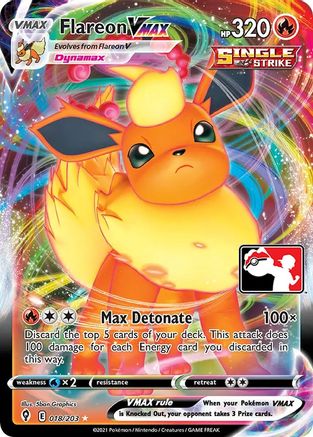 Flareon VMAX - Prize Pack Series Cards Holofoil