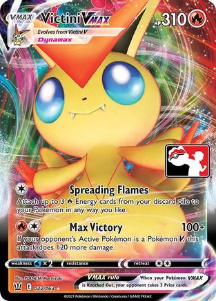 Victini VMAX - Prize Pack Series Cards Holofoil