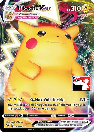 Pikachu VMAX - Prize Pack Series Cards Holofoil