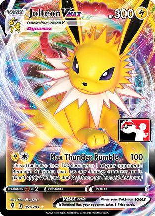 Jolteon VMAX - Prize Pack Series Cards Holofoil