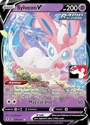 Sylveon V - Prize Pack Series Cards Holofoil