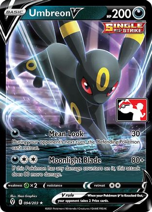 Umbreon V - Prize Pack Series Cards Holofoil