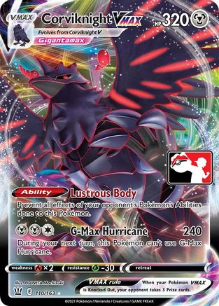 Corviknight VMAX - Prize Pack Series Cards Holofoil