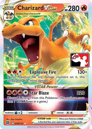 Charizard VSTAR - Prize Pack Series Cards Holofoil