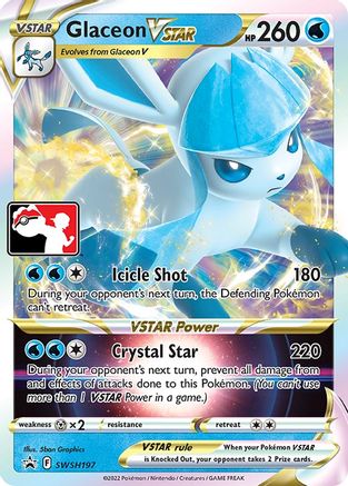 Glaceon VSTAR - Prize Pack Series Cards Holofoil