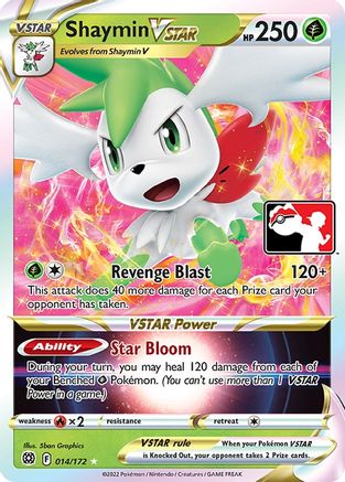 Shaymin VSTAR - Prize Pack Series Cards Holofoil