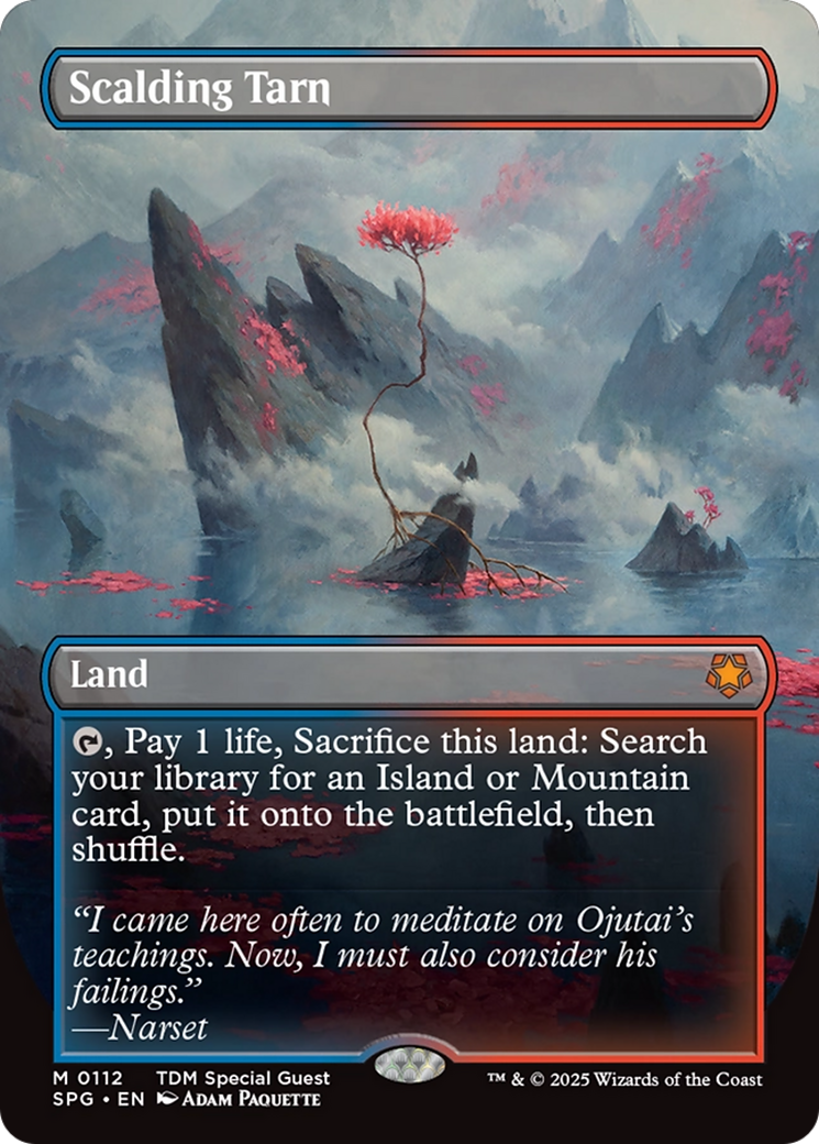 Scalding Tarn (Borderless) (SPG-112) - Special Guests (Borderless)