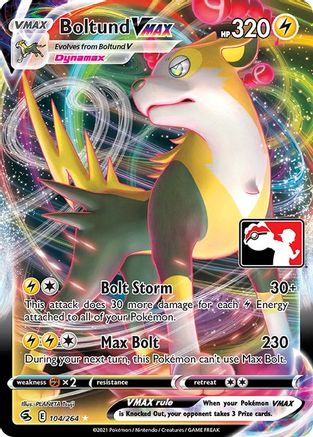 Boltund VMAX - Prize Pack Series Cards Holofoil