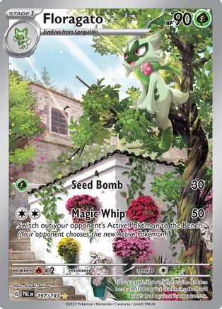 Floragato - 197/193 197 - SV02 Paldea Evolved Holofoil