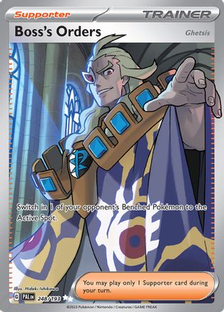Boss's Orders - 248/193 248 - SV02 Paldea Evolved Holofoil