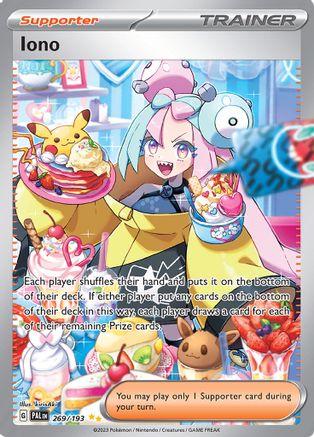 Iono - 269/193 269 - SV02 Paldea Evolved Holofoil