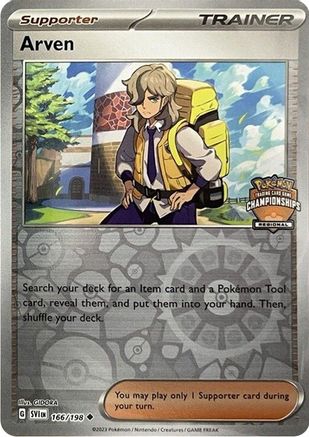 Arven - 166/198 (Regional Championships) - League & Championship Cards Reverse Holofoil