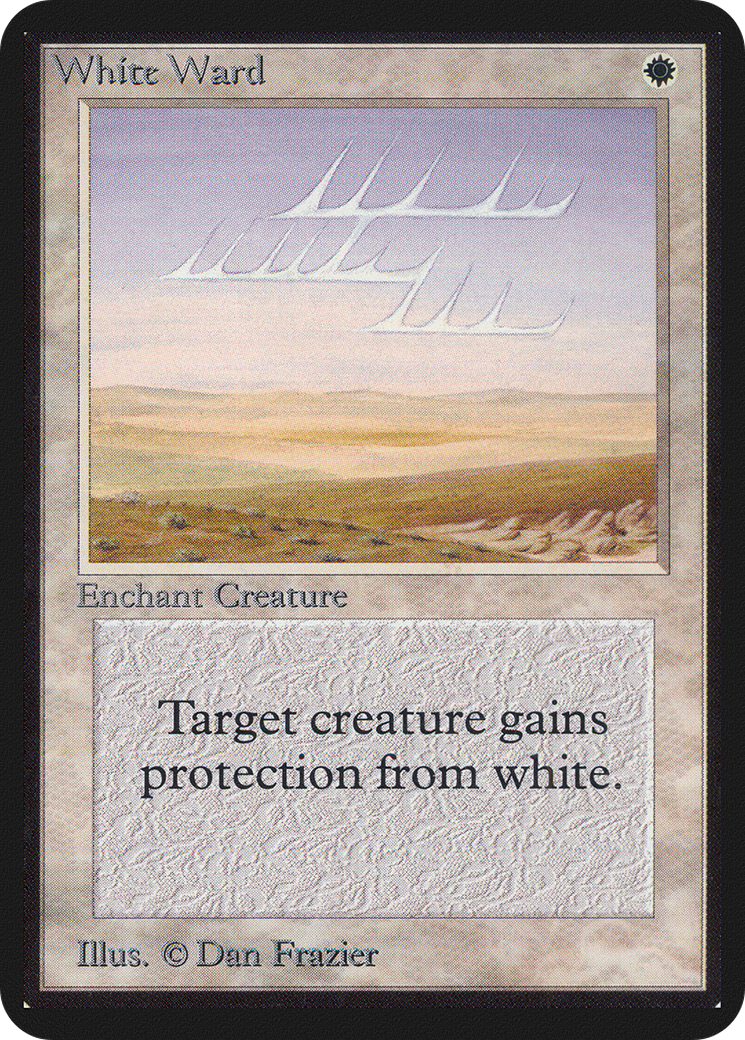 White Ward (LEA-) - Limited Edition Alpha