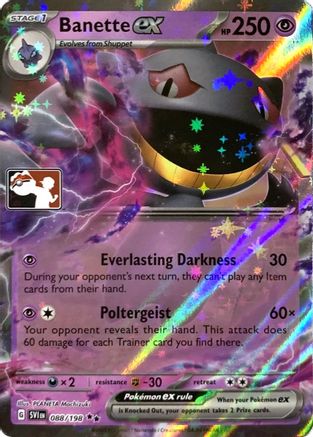 Banette ex - Prize Pack Series Cards Holofoil